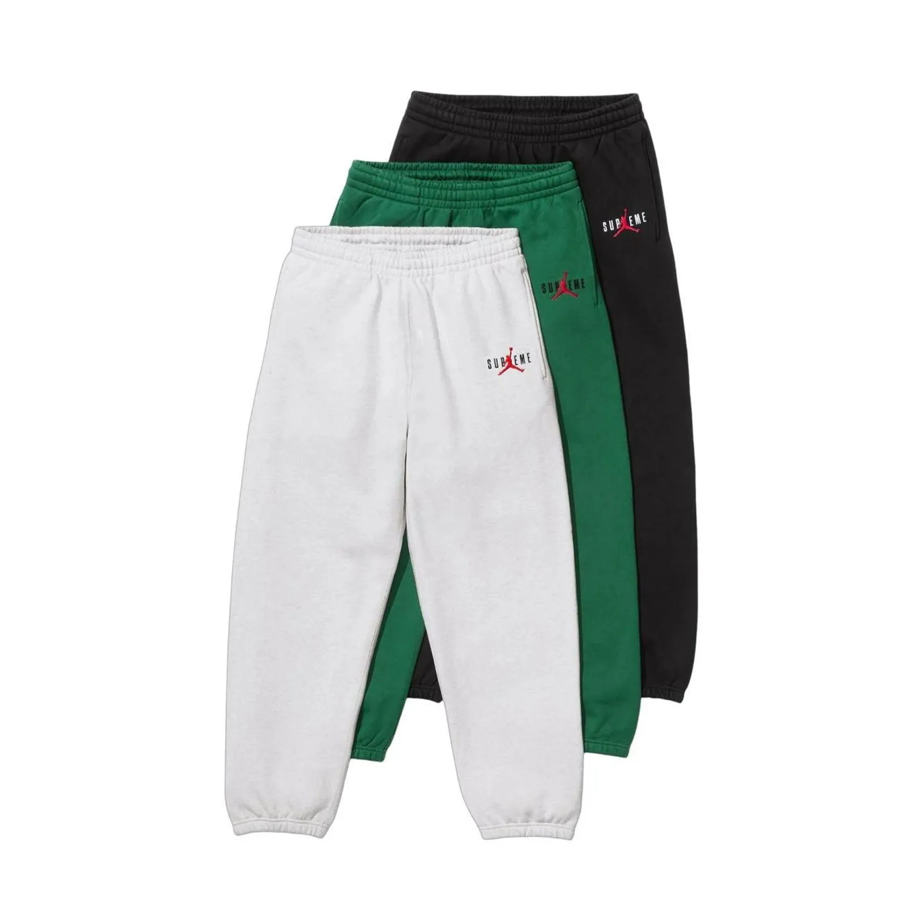 Supreme x Jordan Sweatpants 'White'