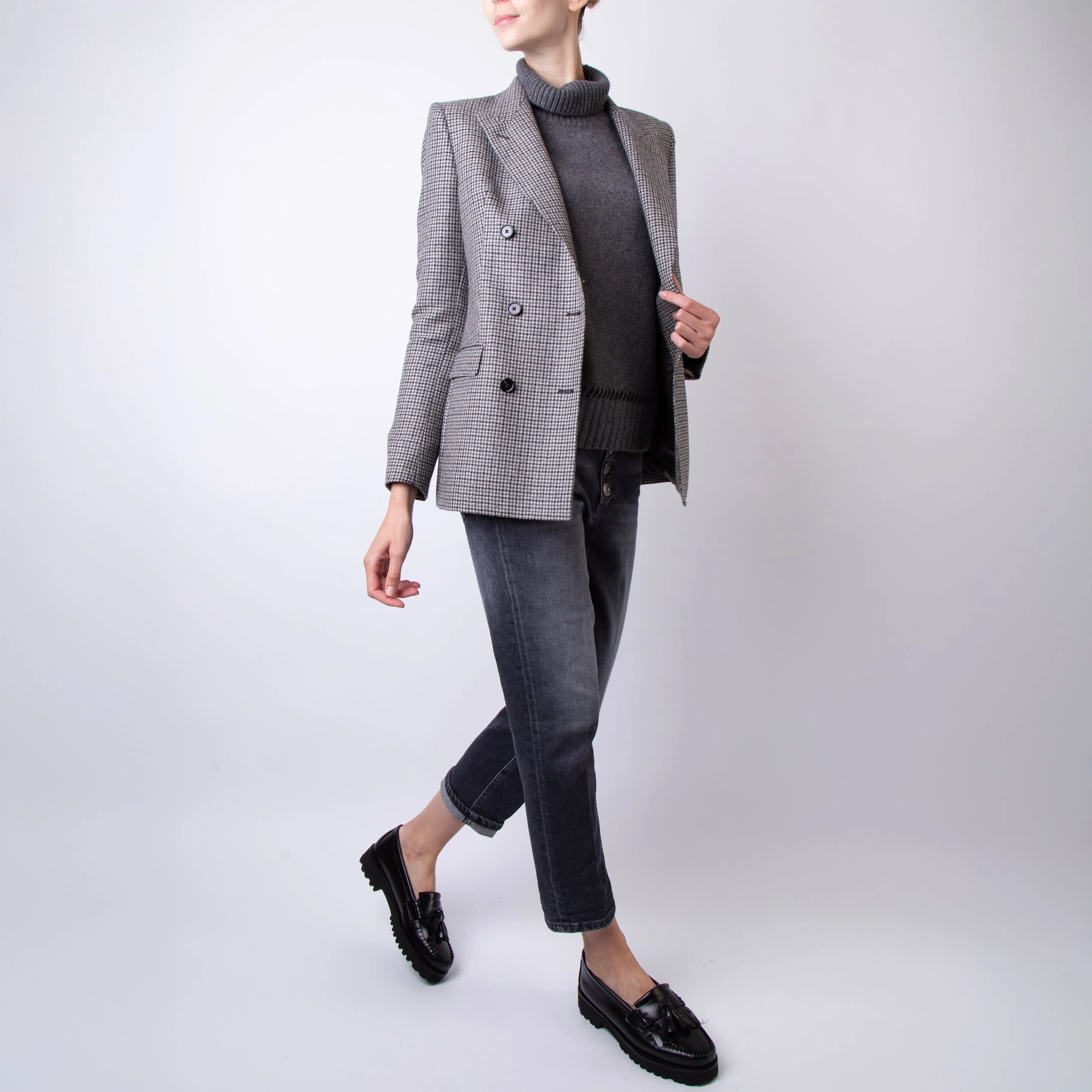 TAGLIATORE BLAZER J-PARIGI10B-340221 ES829 GREY