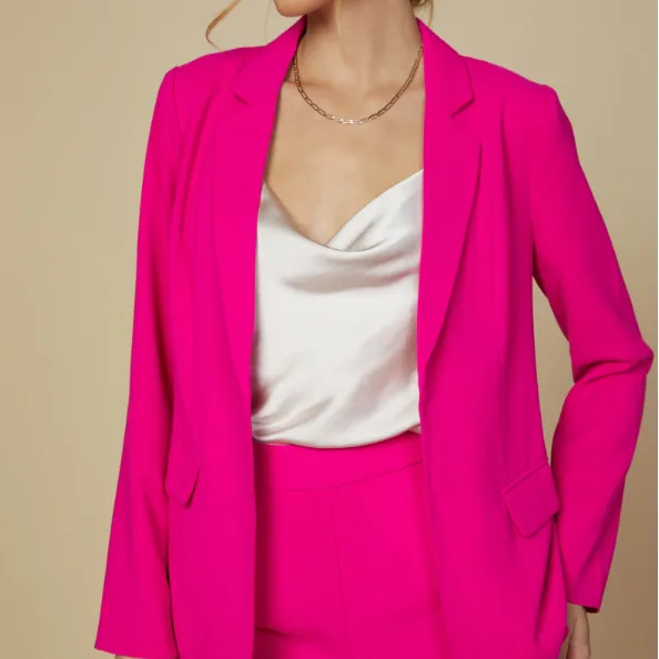 Talk About It Classic Pocketed Blazer