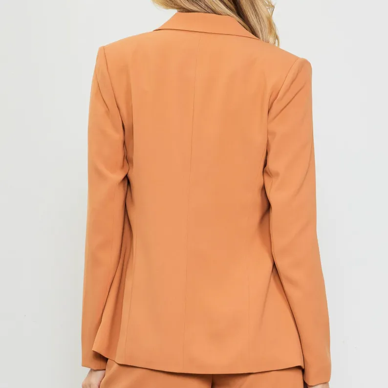 Talk About It Classic Pocketed Blazer