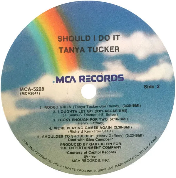 Tanya Tucker - Should I Do It (LP, Album) (VG )