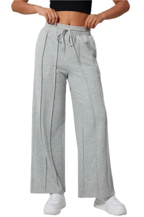 TEEK - Drawstring Wide Leg Active Pants