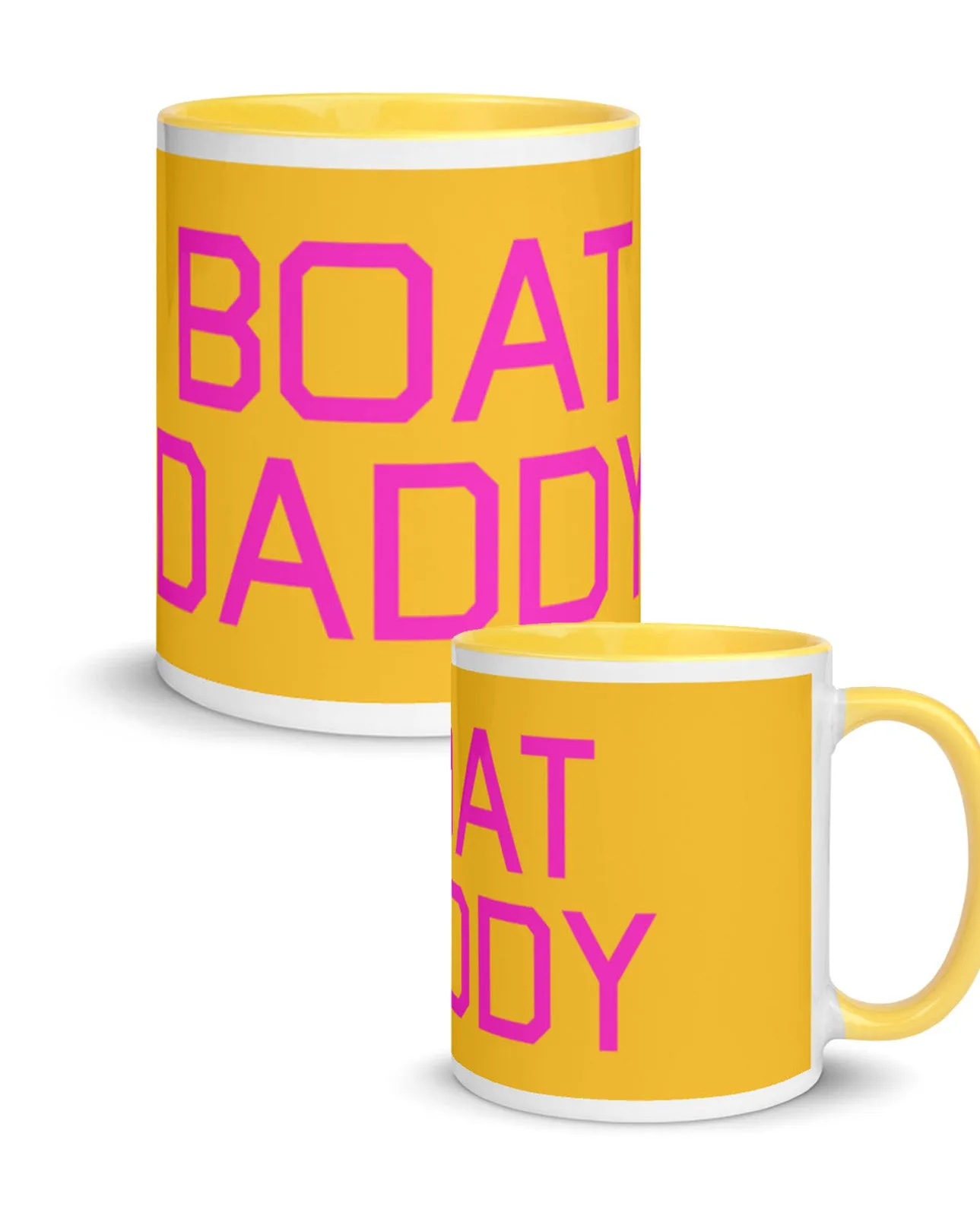 TERRY MILLER BOAT DADDY Mug by Peachy Kings