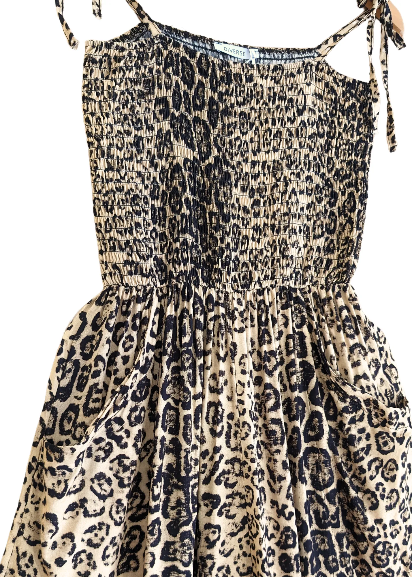 The Edit - Leopard Print Wide Leg Jumpsuit