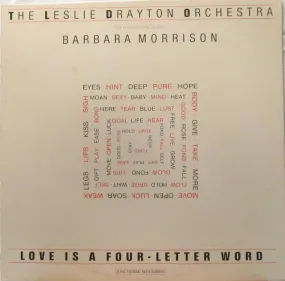 The Leslie Drayton Orchestra Featuring Barbara Morrison - Love Is A Four-Letter Word (LP, Album) (VG )