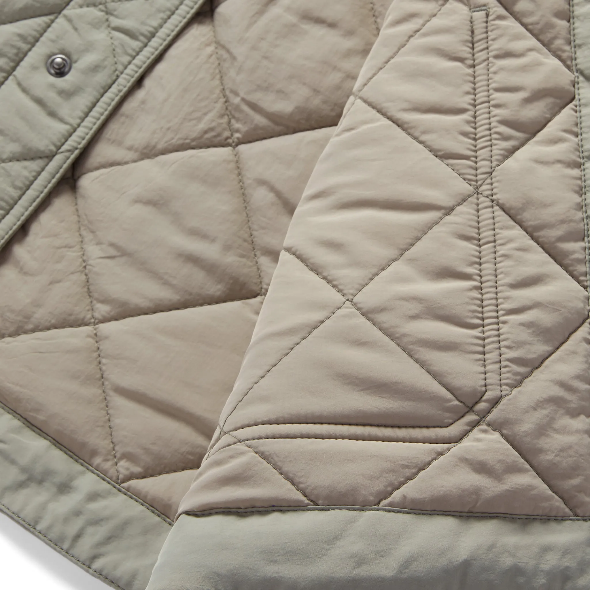 The Ojai Jacket in Sagebrush Diamond Quilt