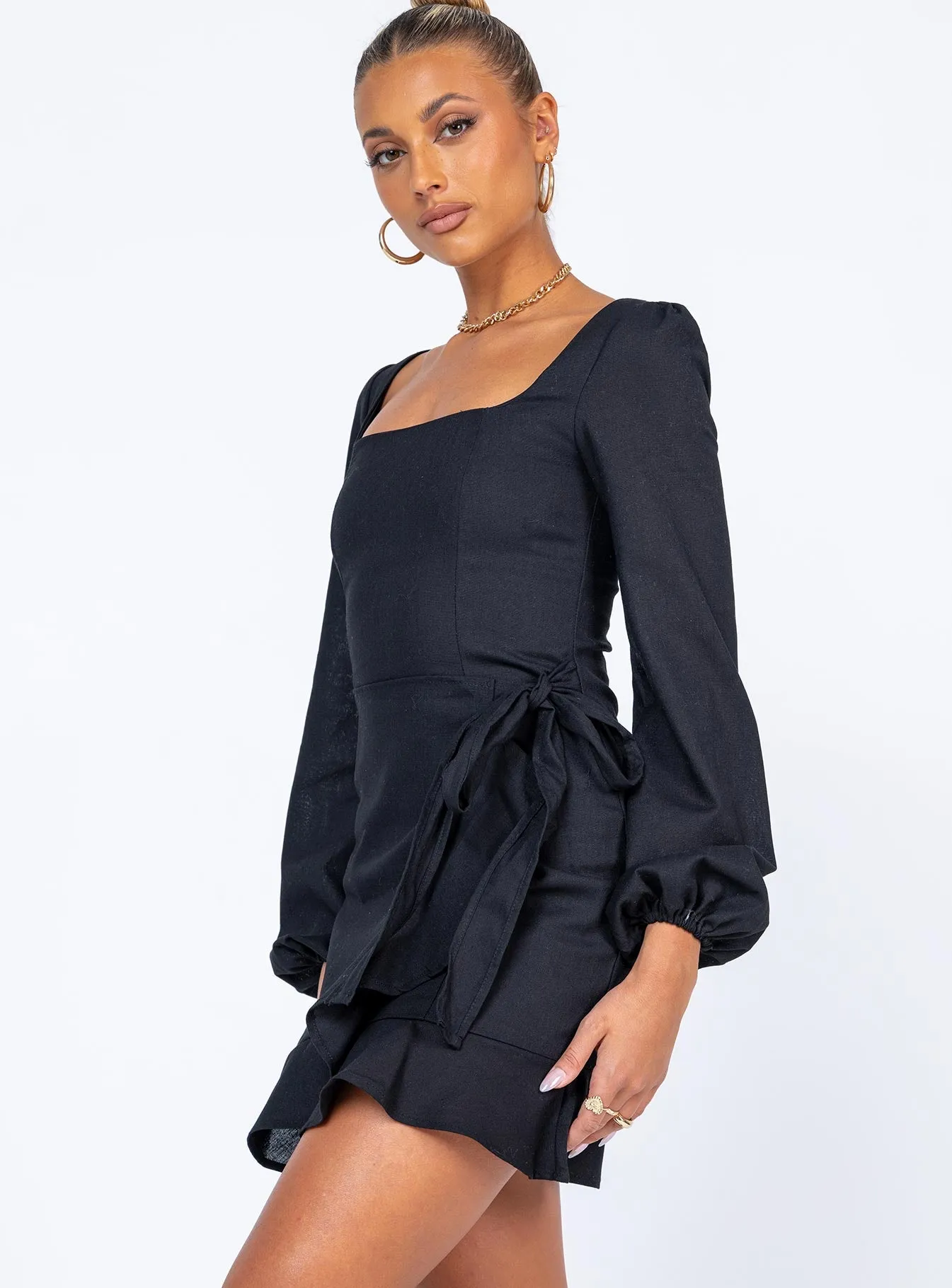 The Villa Mini Dress Black