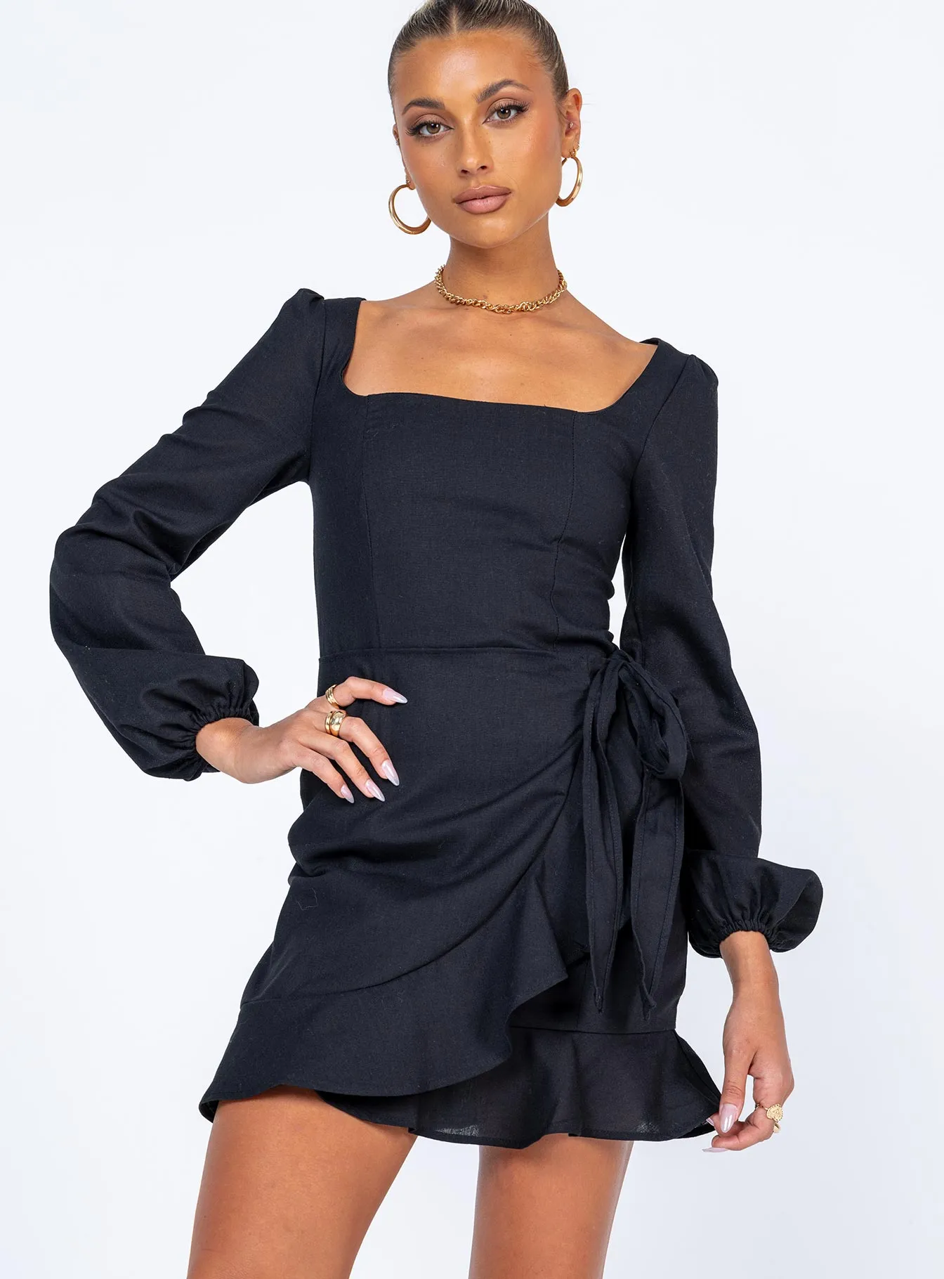 The Villa Mini Dress Black