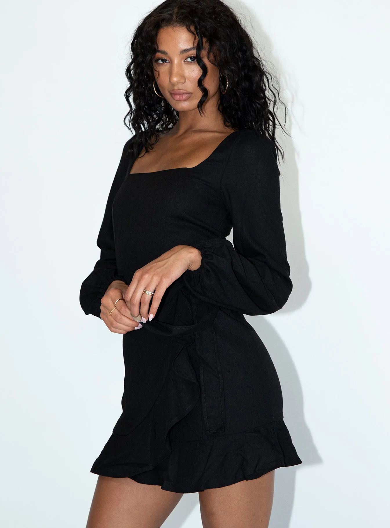 The Villa Mini Dress Black