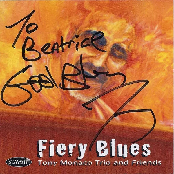 Tony Monaco Trio And Friends* - Fiery Blues (CD, Album) (M)