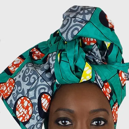 Turquoise Head Wrap