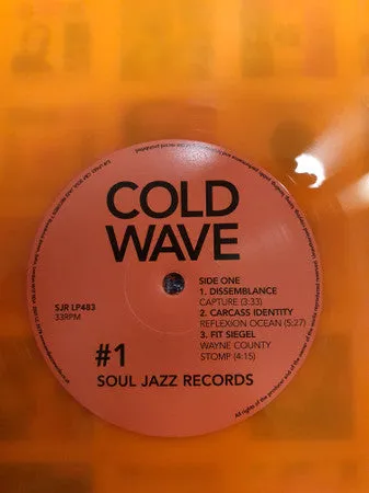 V/A - Soul Jazz Records presents - COLD WAVE #1 (ORANGE VINYL, INDIE EXCLUSIVE, DELUXE EDITION)