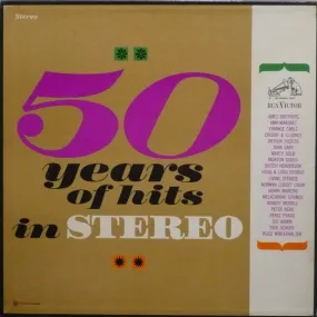 Various - 50 Years Of Hits In Stereo (Box, Comp   5xLP) (NM or M-)