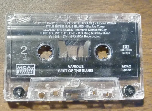 Various - Best Of The Blues (Cass, Comp) (NM or M-)