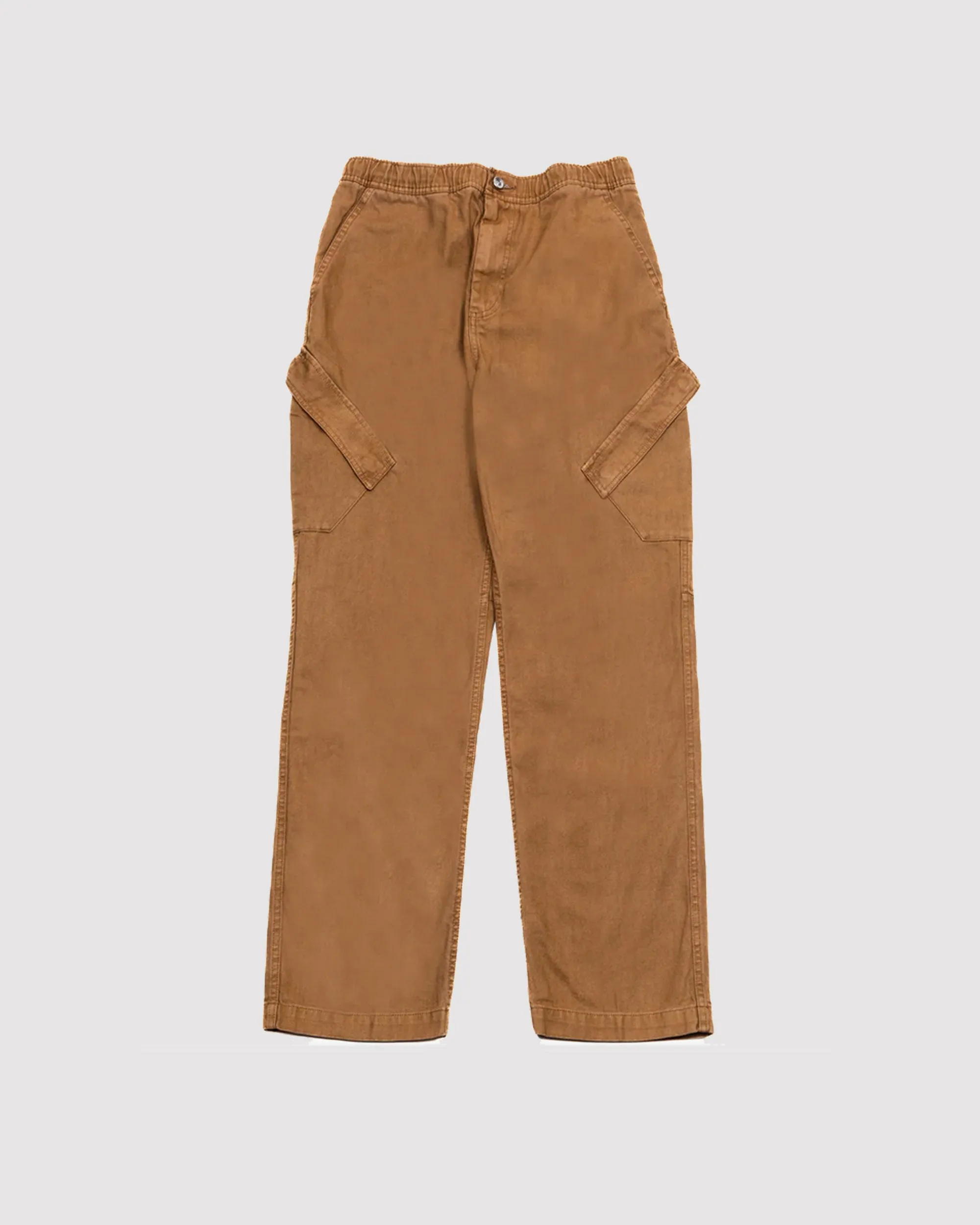 WASHED CHICAGO PANTS "LEGEND DK BROWN"