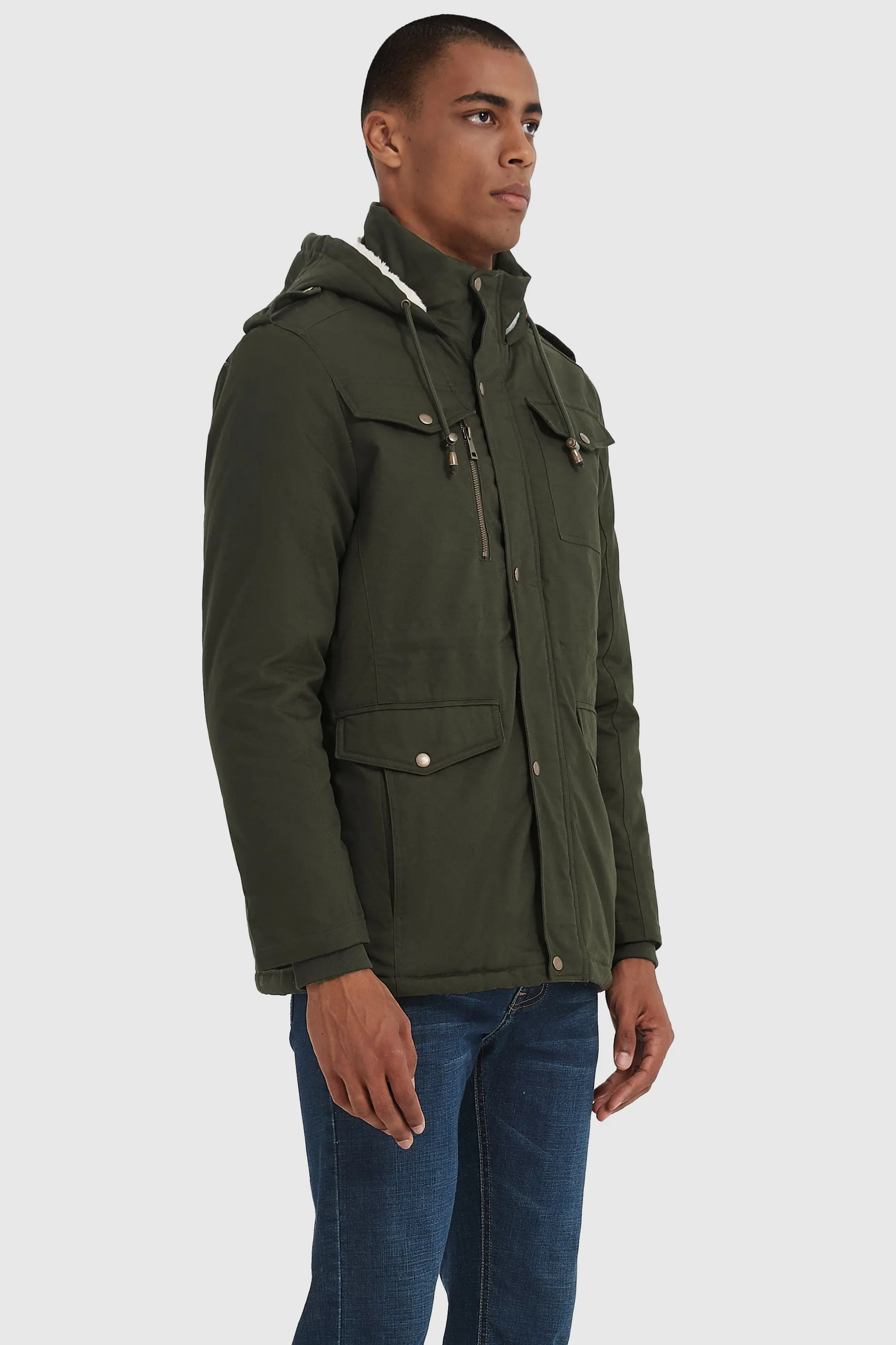 Winter Military Parka Jacket