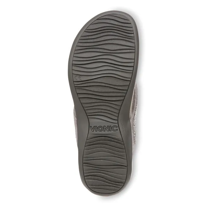 Womens Vionic Dillon Shine in Stormy Grey