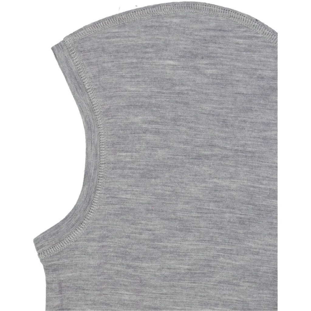 Wool Balaclava - melange grey