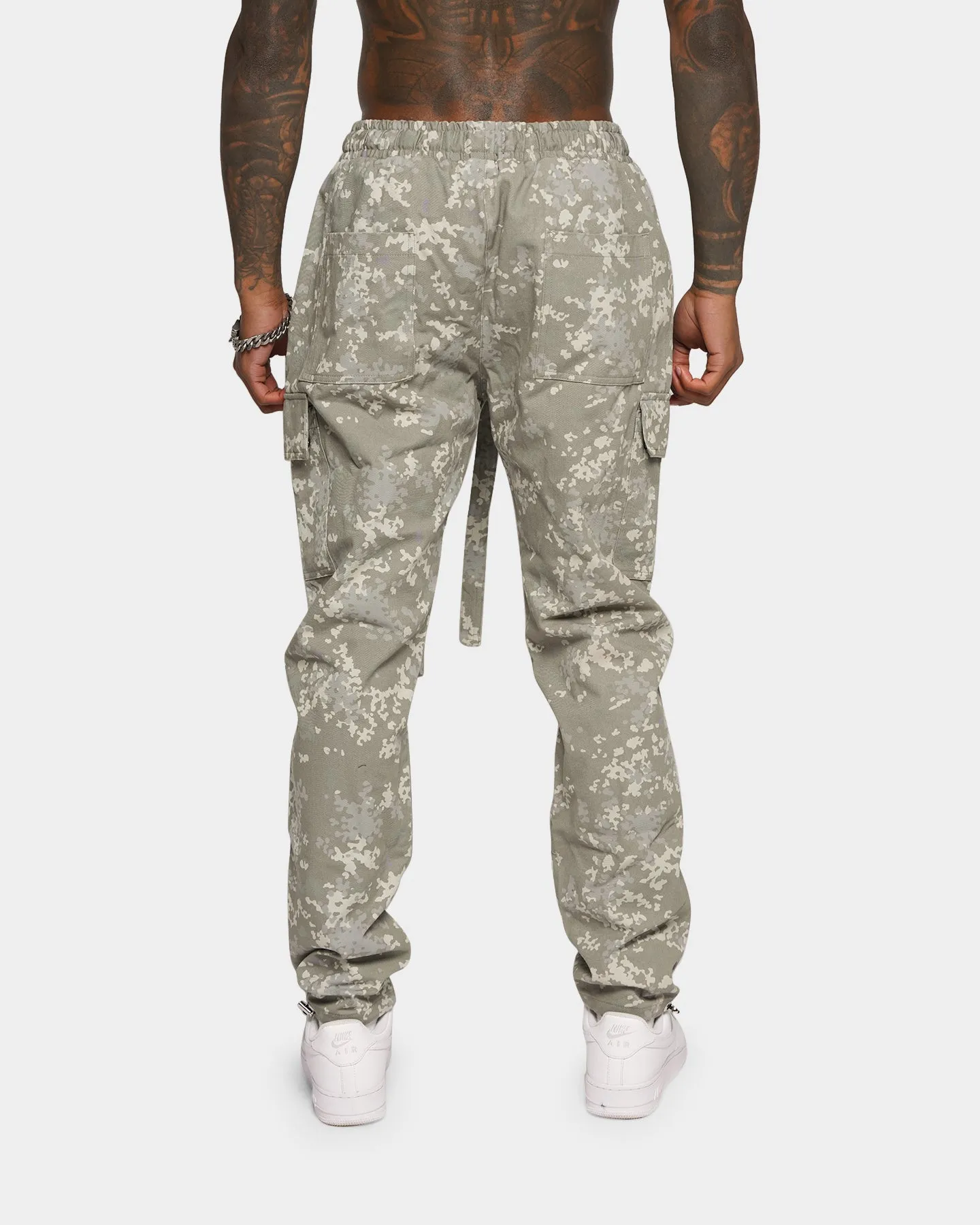 XXIII Merida Camo Cargo Pants Grey