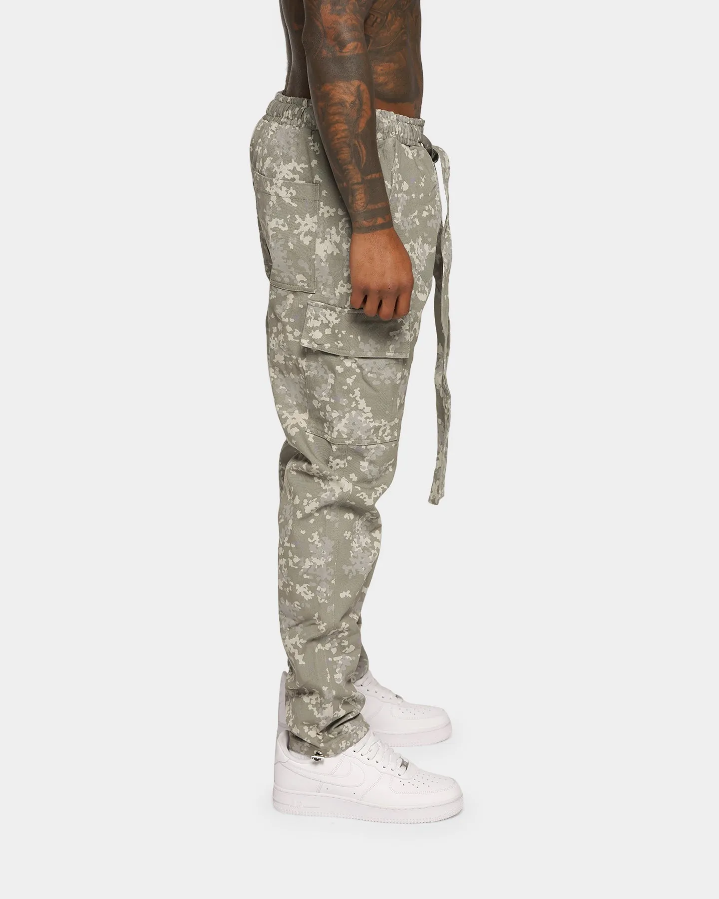 XXIII Merida Camo Cargo Pants Grey