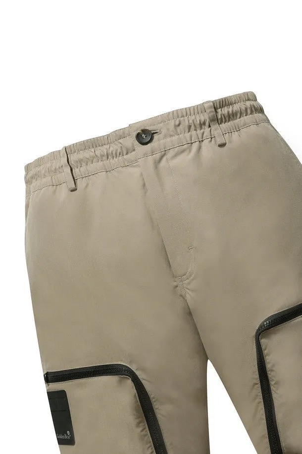 Zippered Pocket Cargo Pants