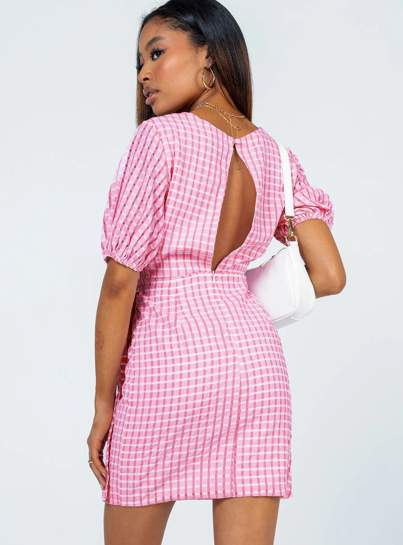 Zoe Jane Mini Dress Pink